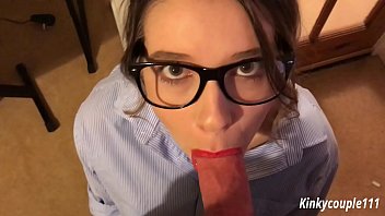 Naughty Office Blackmail – Shy Geek Forced To Pleasure Her Boss