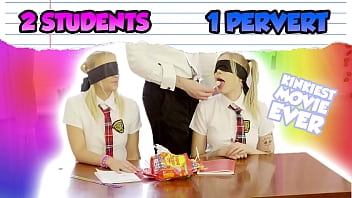 Double The Pleasure: Blindfolded Threesome With Mimi Cica & Lulu Love – Intense Double Blowjob Action