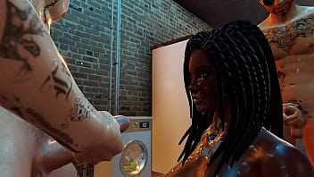 Wbp124 – Naughty Laundry Room Blowjob Surprise