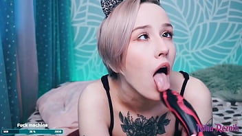 Ultimate Pleasure: Intense Pov Blowjob & Double Dildo Sucking With Ahegao Ecstasy