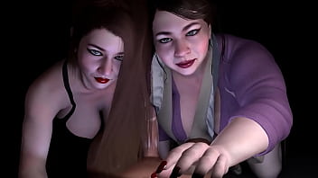 Double Pleasure: Two Voluptuous Asian Milfs Deliver Mind-blowing 3d Blowjob