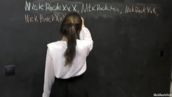 Shy Classmate Gives Teacher A Mind-blowing After-class Blowjob – 18 & Naughty!
