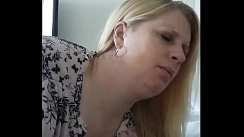 Sensual Blonde Milf Gives Intense Blowjob
