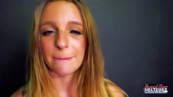 Slow And Sensual: Busty Blonde Stella Savors Every Inch Before Swallowing A Huge Load
