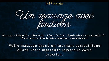 Sensual French Massage With A Mouthwatering Blowjob Finale