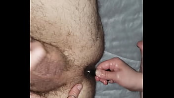Sensual Blowjob With A Teasing Butt Plug