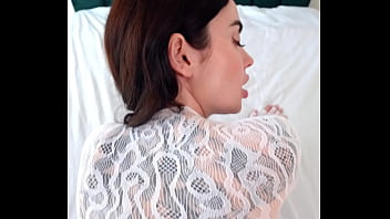 Intimate Gaze, Passionate Blowjob, Then He Takes Me Hard With My Legs In The Air