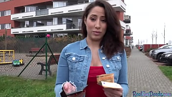 Luscious Euro Beauty Earns Her Reward With A Public Blowjob And Steamy Encounter