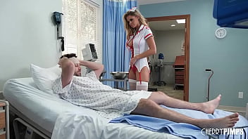 Sizzling Nurse Jessa Rhodes Administers Intense Oral Relief For James Deen’s Throbbing Ache