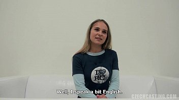 Innocent Blonde Teen’s First Time On Camera: A Shy Blowjob Debut