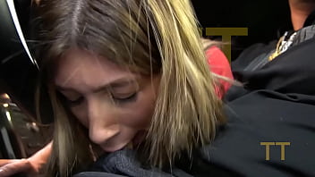 Sloppy Car Blowjob: Akira Angel Betrays Her Fiance For Teddy Tarantino