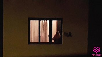 Peeping Through The Window: A Steamy Lesbian Encounter