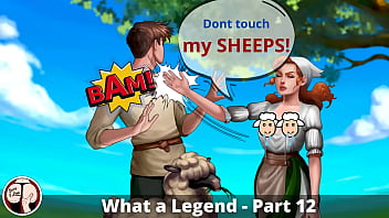 Sleeping Naked Pixie Gets Woken By Angry Shepherd’s Hard Surprise