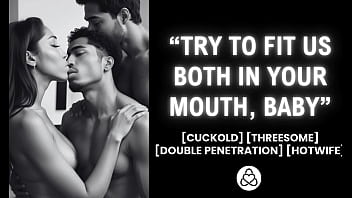 Husband’s Ultimate Fantasy: Sharing My Wife For A Double Blowjob And Creampie Asmr