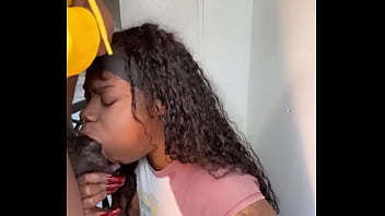 Step-sister’s Deep Throat Tutorial: Taking My Massive 11-inch Bbc With Her Skilled Tongue