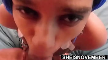 Intimate Stepdad Encounter: Passionate Face Fucking And Sperm On Chin Closeup, Hot Ebony Sheisnovember Naked Pov Oral, Natural Tits Bouncing While Kneeling And Sucking Big Cock, Intense Fauxcest Climax