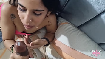 Slow And Delicious Blowjob By Carahoneyy Ends With A Mouthful Of Cum