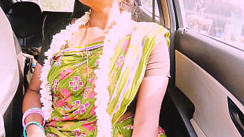 Wild Village Aunty Gives Road Trip Blowjob To Young Stud With Hot Telugu Dirty Talk