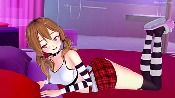 Naughty Stepsister Wants To Play With A Cock Before Bed, But Ends Up Getting Fucked