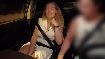 Stepmom’s Secret Car Blowjob