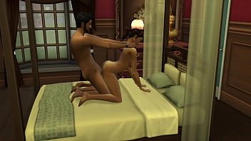 Sensual Aunt Teases Her Neighbor