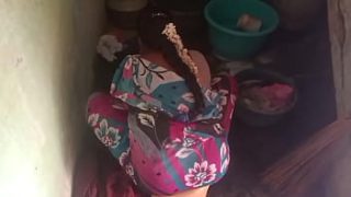 Seductive Auntie Teases In The Bathroom