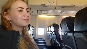 Steamy Mile High Handjob And Blowjob