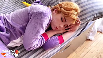 Morning Pov: Kigurumi Blowjob And Intense Pussy Fucking With A Facial Finish