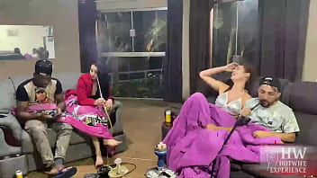 Sleeping Dwarf Husband, Big Black Cock Stuffs Two Naughty Sluts. Jeff Shows No Mercy!