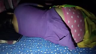 Sleeping Desi Housewife’s Big Ass Gets A Surprise Blowjob