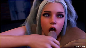 3d Porn Busty Cute Babe Intense Blowjob Pov Teaser