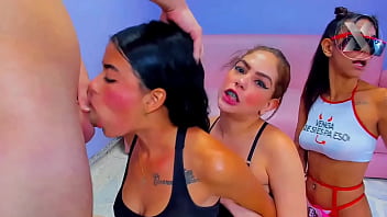 Tutoring These Naughty Coeds Earns Me The Best Deep Throat Rewards