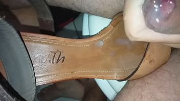 Hidden Cum On Aunt’s Sandal