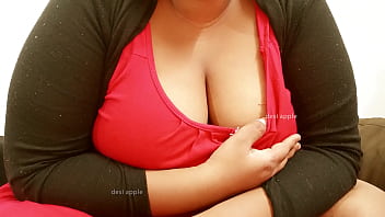 Sensual Indian Aunty’s Big Busty Blowjob