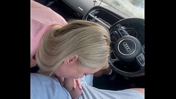 Young Stepmom Delivers The Ultimate Public Car Blowjob