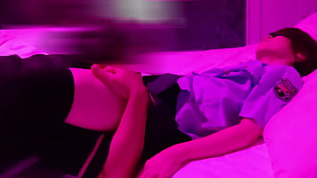 Blindfolded Police Officer’s Erotic Adventure – Full Video Blowjob, Cunnilingus, Creampie