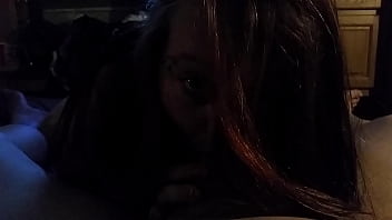 Eager Wife Gives Mind-blowing Blowjob