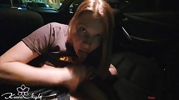 Taxi Ride Blowjob: Horny Girl Deep Throats Stranger’s Cock And Takes A Facial