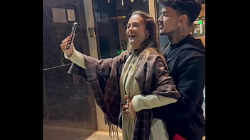 Furry Stranger At The Pagode: Car Blowjob While Cuck Drives And Intense Hotel Room Action – Full On Red