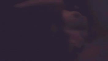 Slow Motion Blowjob With A Busty Milf While Blindfolded