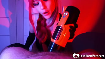 Pro-level Pov Blowjob From A Wigged Beauty