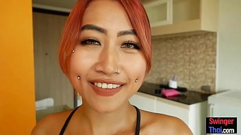 Thai Amateur Cutie’s Big Booty Blowjob And Intense Fucking