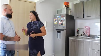 Renting An Airbnb With My Stepmom Slut And Ending Up Fucking Her In Exchange For A Bedtime Handjob – Creampie – Spanish Porn