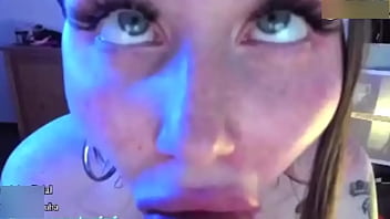 Triple Dildo Ahegao Blowjob With Huge Tits