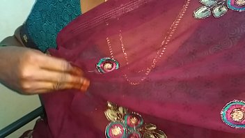 Sensual Desi Aunty: Horny Teacher In Saree Teases Shaved Pussy And Hard Nipples
