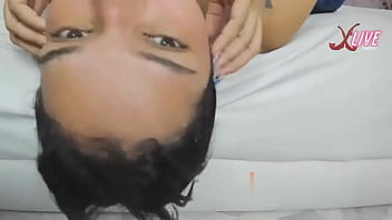 Upside Down Blowjob For A Desperate Teen