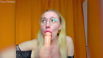 Intense Blowjob And Pussy Vibration From A Passionate Freya Erlenberg