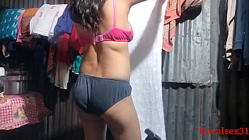 Naughty Boudi’s Intense Solo Home Fuck Session