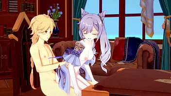 Aether’s Temptation: Ganyu’s Eager Mouth And Passionate Fuck – Anime Game Hentai