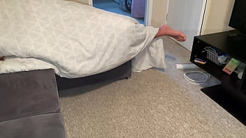 Sleeping Step Son Gets A Surprise Blowjob From His Horny Stepmom